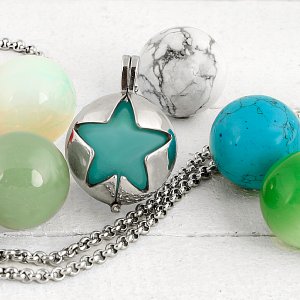 Pinkiezz Stainless Steel Ball Lockets, Sieraden merk in Nederland