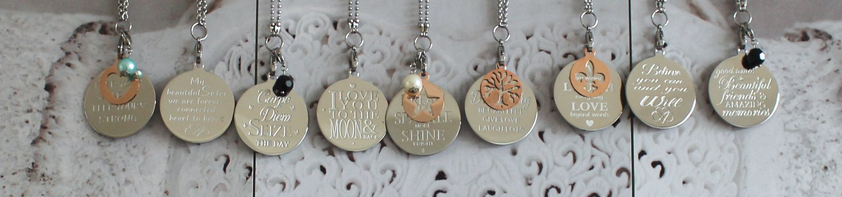 Pinkiezz Stainless Steel Munt Kettingen